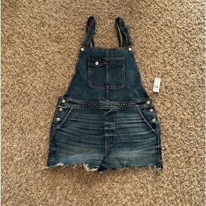 American Eagle denim Shortalls